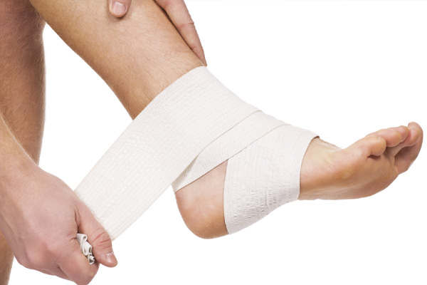 درمان پیچ خوردگی مچ پا